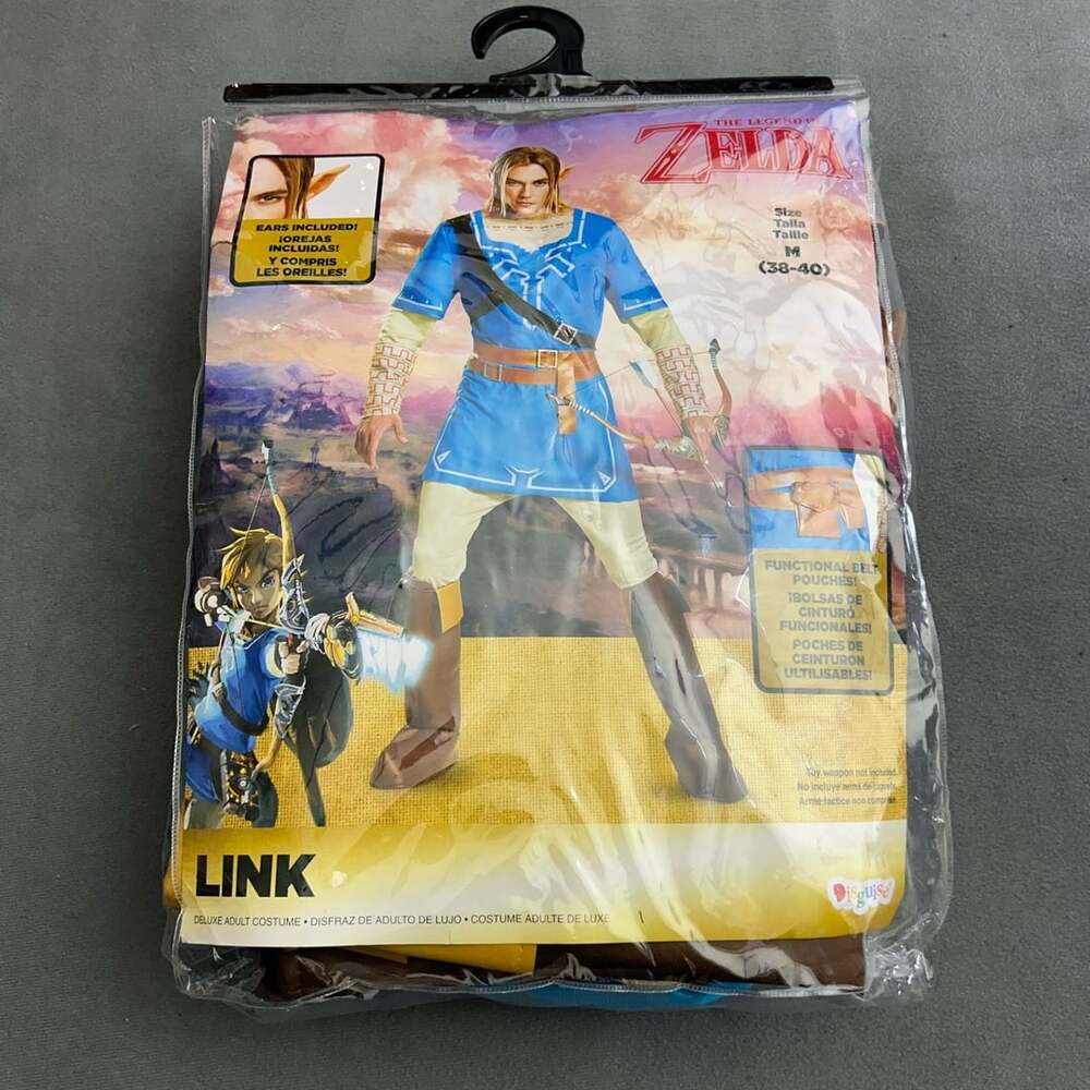 Disguise Legend of Zelda Link Deluxe Adult Costume Size M(38-40)